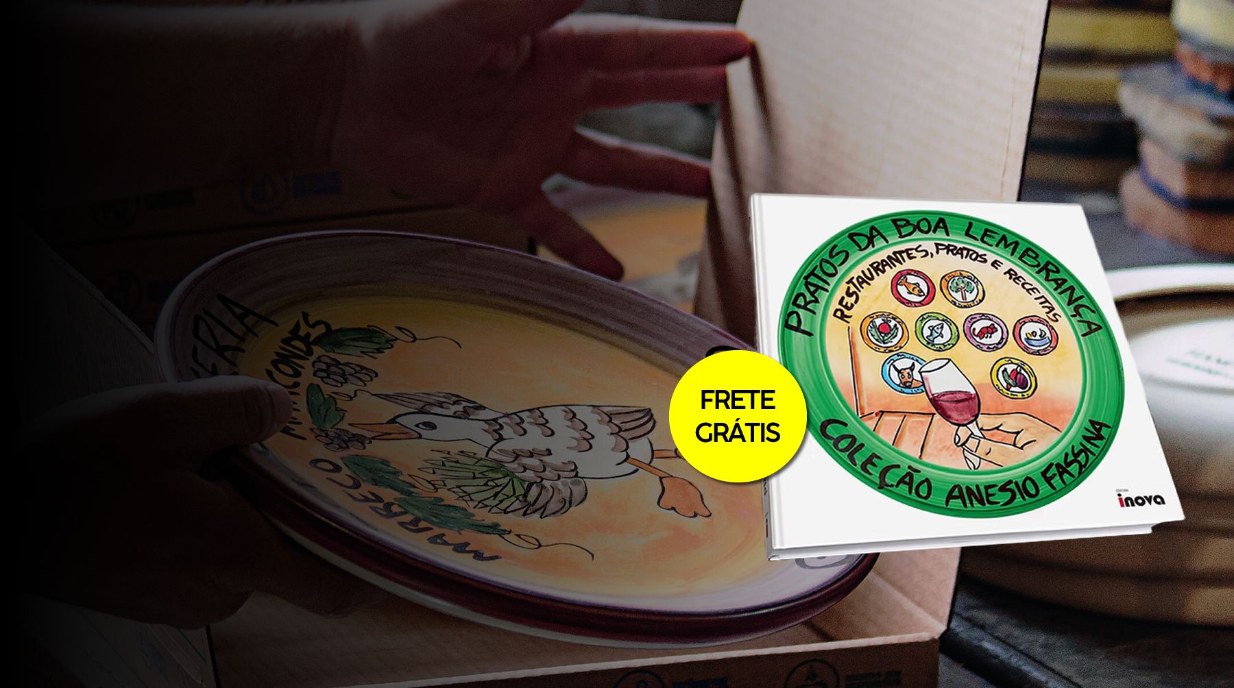 Frete Grátis e 5% OFF no PIX